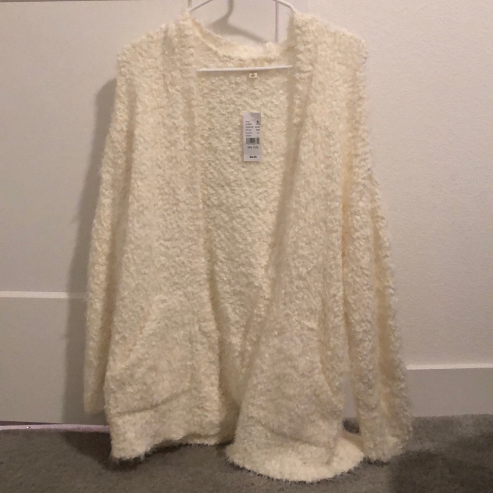 L.A. Hearts Ivory Cardigan Size Small
